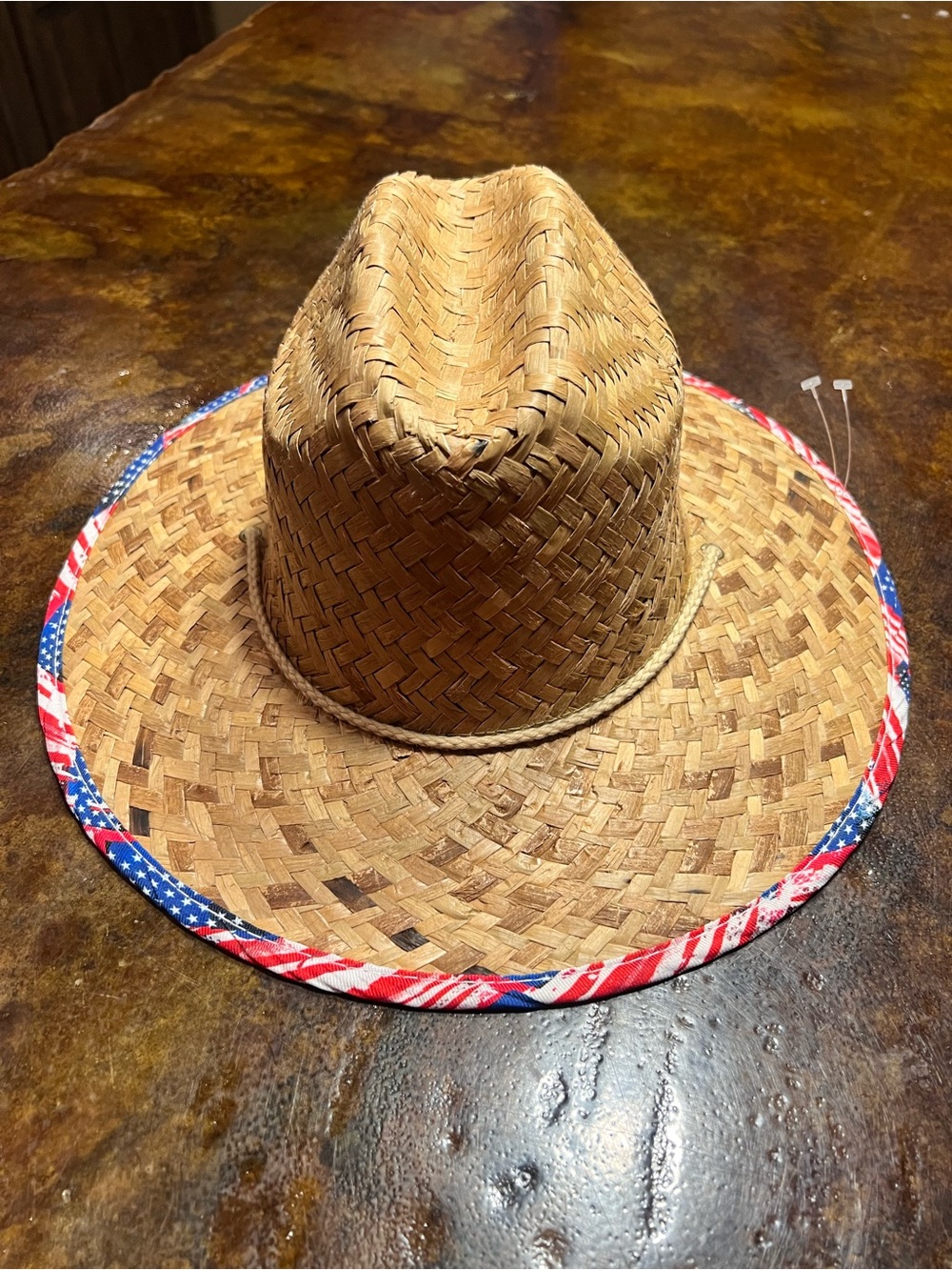 Pugs USA Straw Hat NWT